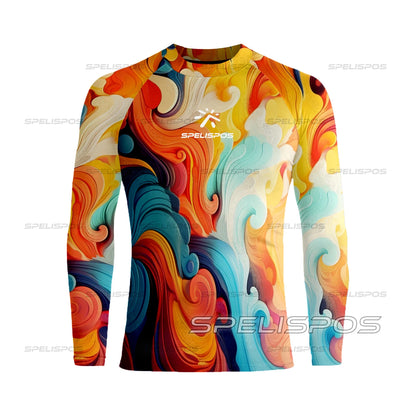 Diving T-Shirt Tight Boxing Jersey Rash Guard Drama Surfing Wear Fitness Swimwear UV UPF 50 Uniform Beach Maillot Water Tops