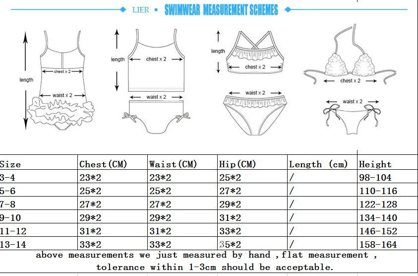 7-14Year Rainbow Print Child Bikini Set 2024 Girls Swimsuit Swimwear For Kids Summer Brazilian Teen Baby Swimming Suit Set 2