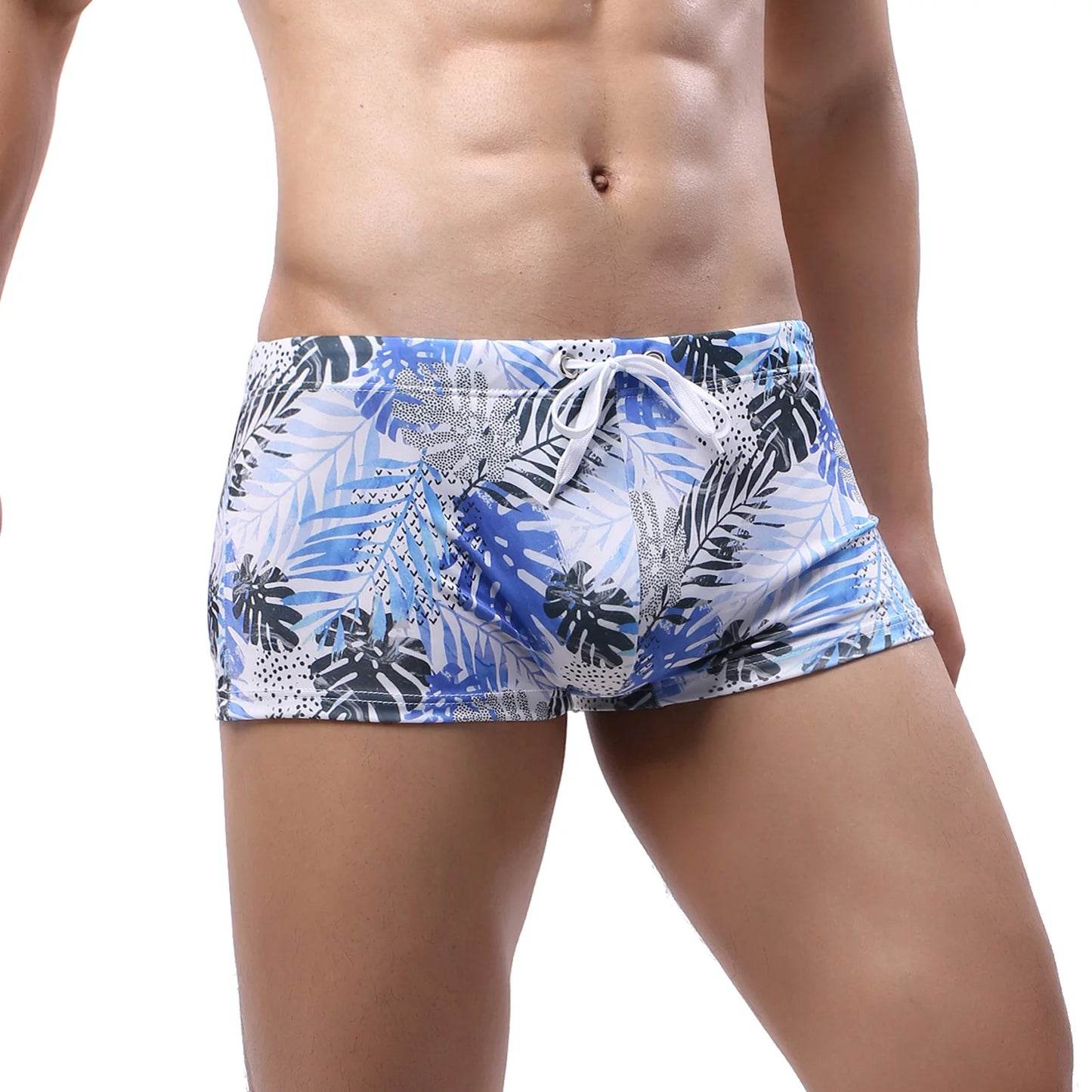 Swimwear Men Swim Boxers Low Waist Swimsuit Swimming Trunks Shorts Sunga hombre Bathing Suit