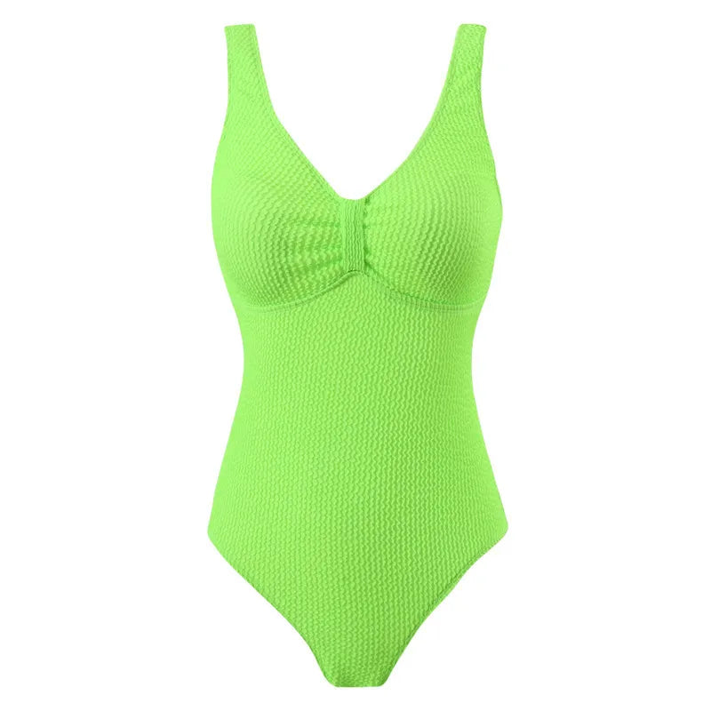 11 Colors One Piece Swimsuits Closed Women's Swimwear Push Up For Swimming Wear Body Bathing Suits Beachwear Pool Bather