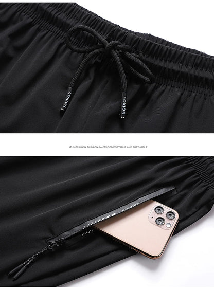 Plus Size 8XL 9XL Bermuda Masculina Summer Quick-drying Ice Silk Beach Shorts Men Gym Joggers Running Basketball Shorts Clothing