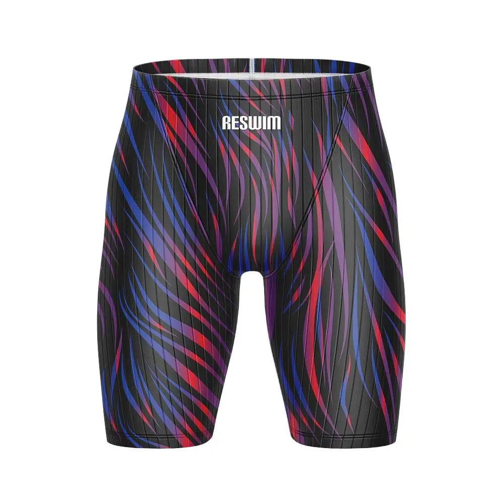 Men's Jammers Racing Swimsuit Swim Trunks Beach Tights Shorts Athletic Training Swimwear Sports Swimming Rash Guards Pants