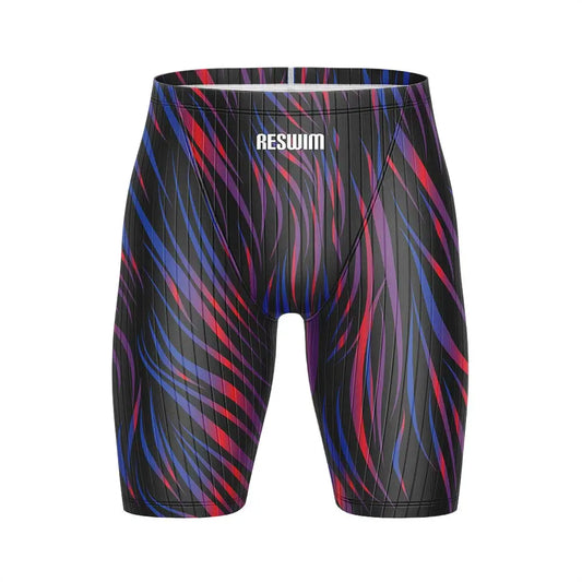 Men's Jammers Racing Swimsuit Swim Trunks Beach Tights Shorts Athletic Training Swimwear Sports Swimming Rash Guards Pants