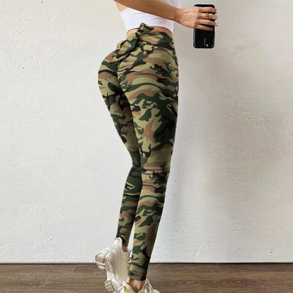 High Waist Bowknot Leggings Butterfly Print Yoga Pants Bandage Tights for Women Push Up Exercise Fitness Workout Legging