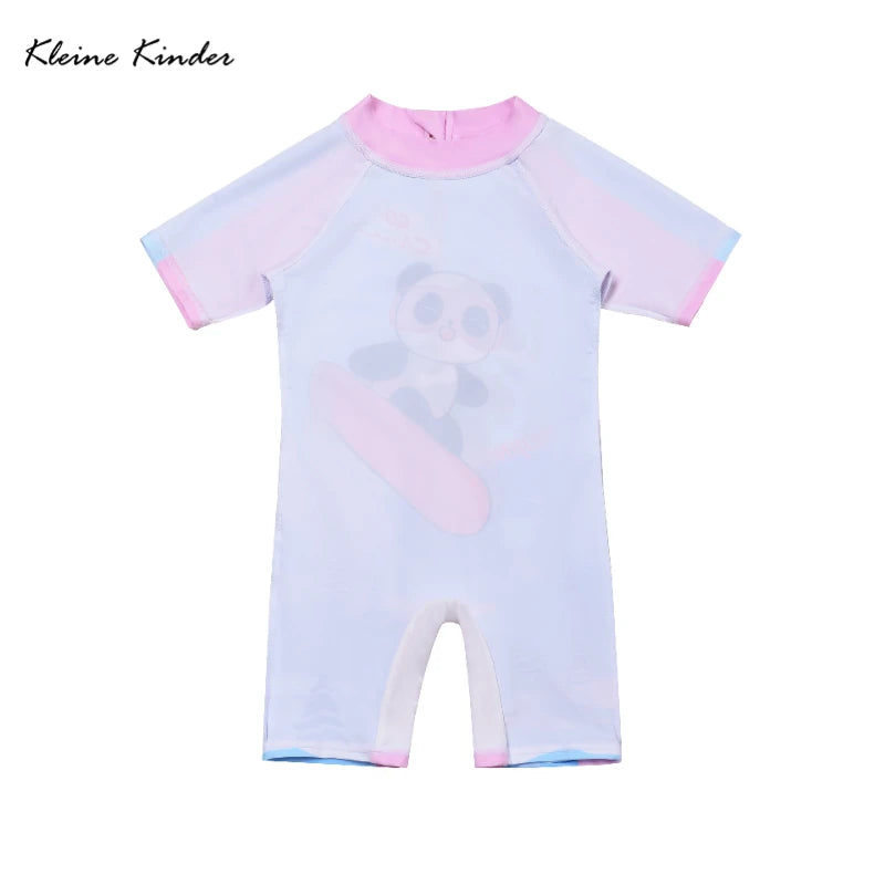 Swimsuit Girl UPF50+ Kids Swimwear for Girls Long Sleeve 1-Piece Children Swimming Bathing Suit Rash Guard Seaside Beach Clothes