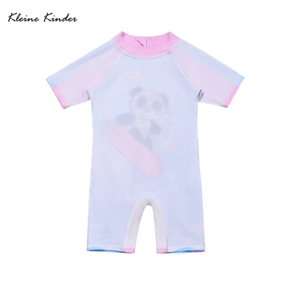 Swimsuit Girl UPF50+ Kids Swimwear for Girls Long Sleeve 1-Piece Children Swimming Bathing Suit Rash Guard Seaside Beach Clothes