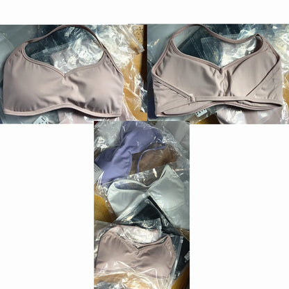 2PCS Pad Halter Bra Women Stretchy Squat Proof Shorts Yoga Set Summer Outdoor Mountain Running Exercise Yoga Set