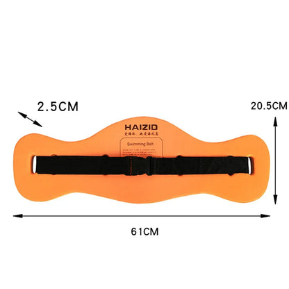 Swim Training Equipment Water Aerobics Float Belt Aqua Jogging Pool Fitness Tool Soft Foam Tapered Belt Pool Accessory