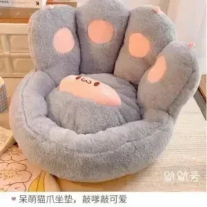 Thick Warm Floor Sofa Cushions PuTuan Cushion Floor Lazy Sofa Household Plush Tatami Waist Cushions Seat Cushion Cat Paw Shape