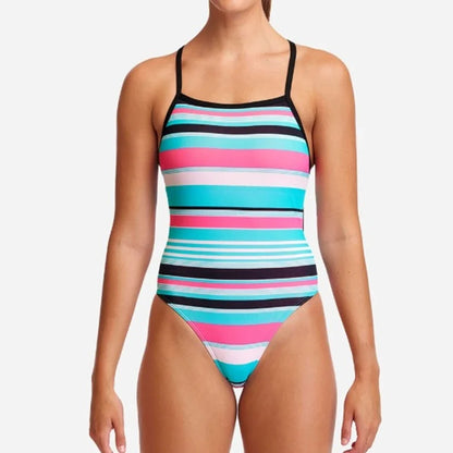 Women Swimsuit Triathlon Back One-piece Suit Swimwear Wear Functional Training Swimsuit Sports Swimminggown