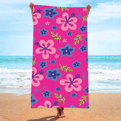 Microfiber Blanket Quick Drying Beach Towels Oversized Printing Towel Super Absorbent Pool Towel Blanket Boho Absorbent Towel