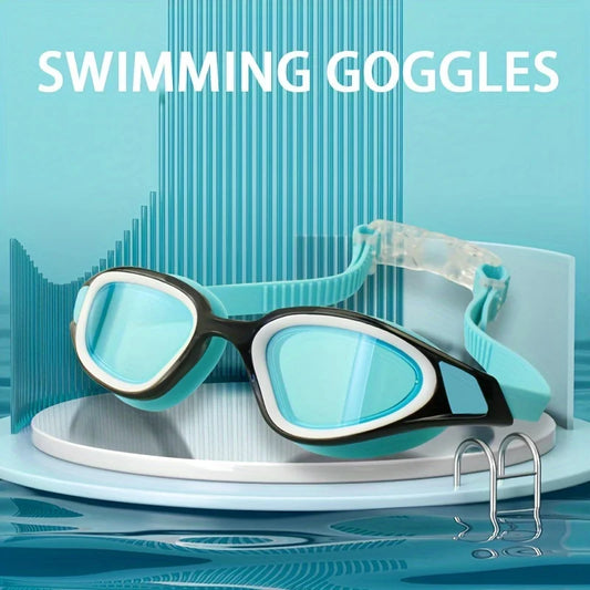 Swimming Goggles High Definition Goggles Large Frame Training Equipment Swim Goggles Men Adult