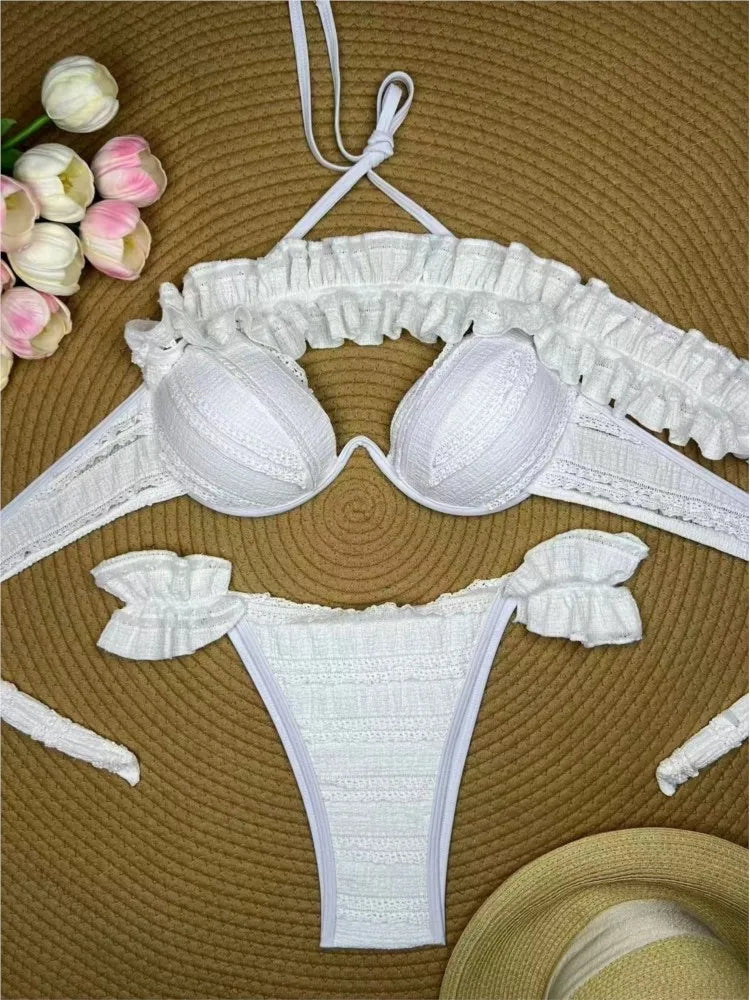 Swimwear Woman Swimsuit Bikini Push Up Bikinis Set Brazilian Bathing Suit Women Beachwear Biquini Two Piece Suits