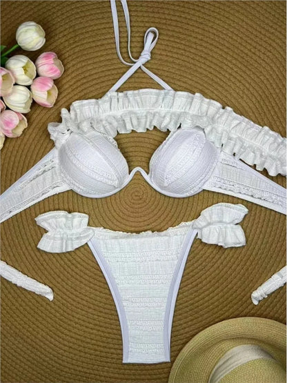 Swimwear Woman Swimsuit Bikini Push Up Bikinis Set Brazilian Bathing Suit Women Beachwear Biquini Two Piece Suits