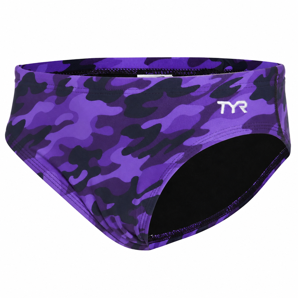 Men's racer swim briefs, cleaned product image