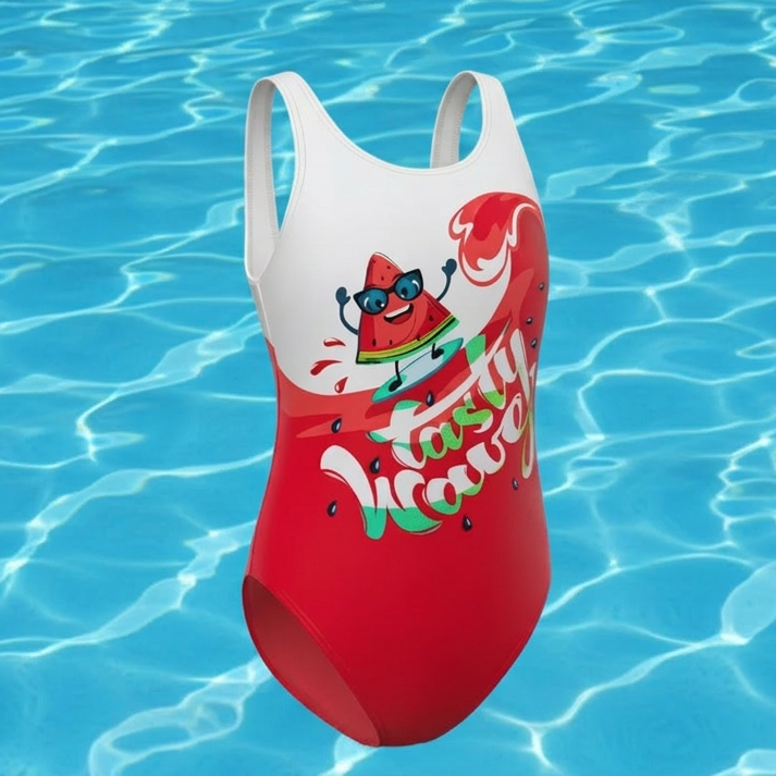 8-14Years Girls Swimsuit Summer Children Girls One Piece Swimwear Women's Swimsuits Beachwear Bathing Suits Monokini Bathers Pool Swimming Lessons Squad