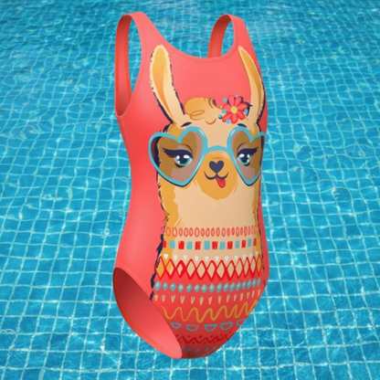8-14Years Girls Swimsuit Summer Children Girls One Piece Swimwear Women's Swimsuits Beachwear Bathing Suits Monokini Bathers Pool Swimming Lessons Squad